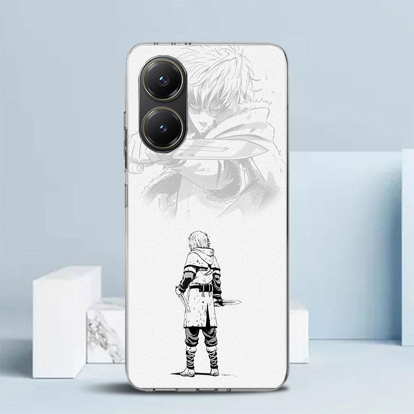 Vinland Saga Soft Cover for Xiaomi Poco F7 Ultra X7 X6 X5 Pro M7 Phone Case Redmi 15 15C 13 13C 12 12C 10 10C Print Shell Poco X