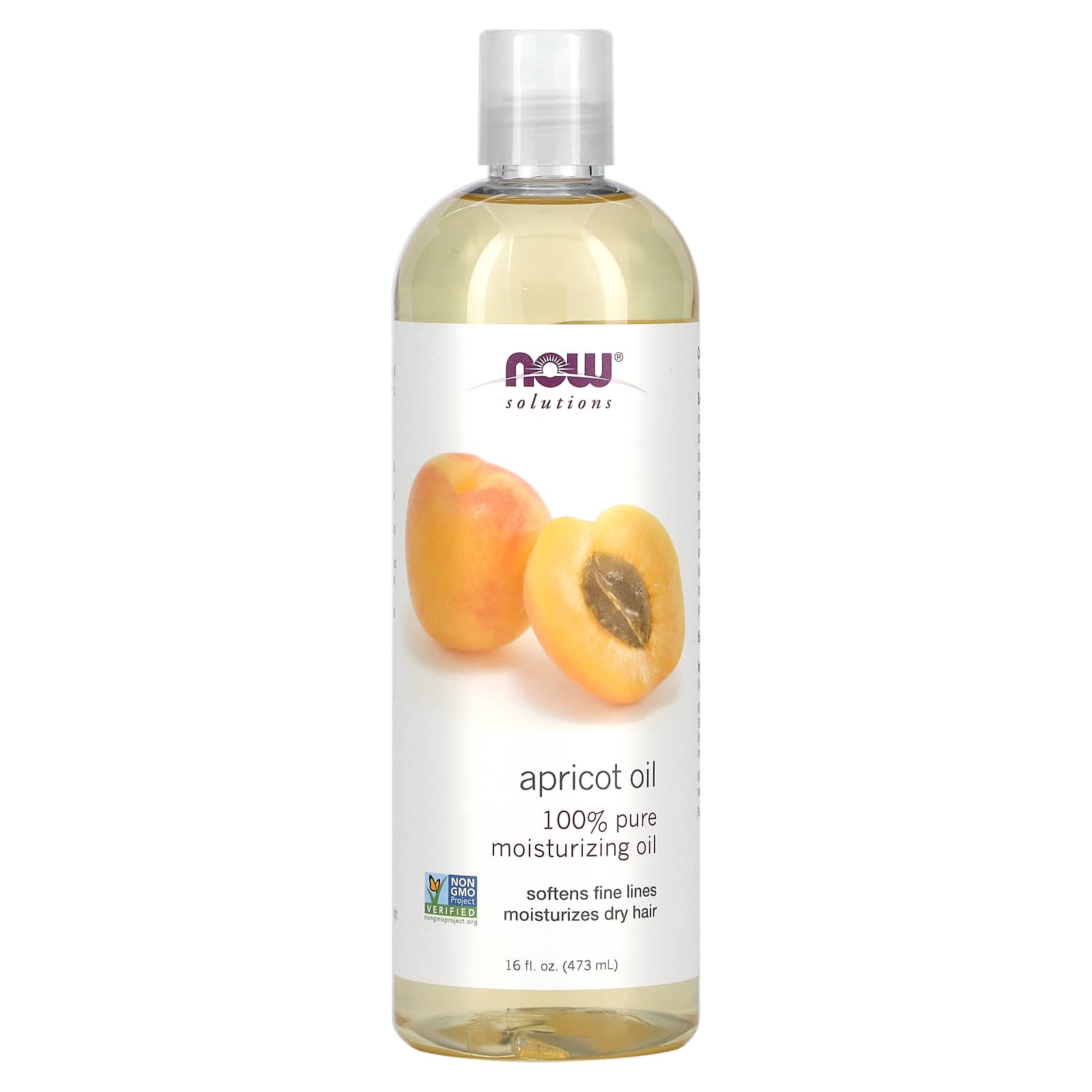 

NOW Foods, Solutions, абрикосовое масло, 16 жидких унций (473 мл)