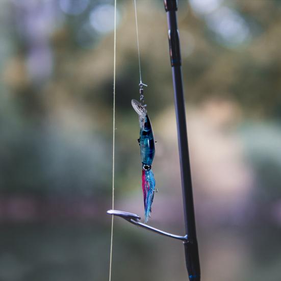 Large Simulation Squid Fishing Lure Bait with Treble Hook Realistic Looking Bright Color Octopus Skirt Hard Bait Fishing Supplies