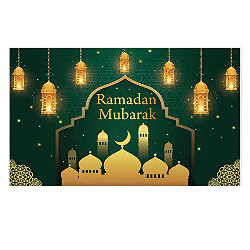 Photo Background High-quality Party Decoration Family Room Decor Foldable Eid Backdrop For Celebration Home Decor Photography