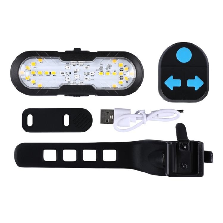 

USB Rechargeable Safety Warning Cycling Light Waterproofs Bike Turn Signal Light Bike Rear Light Bicycles Taillight 1