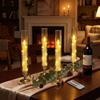 With Remote Timer Electric Candles Lamp Flickering LED Taper Candles Atmosphere Light  Window Decor