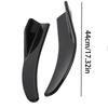 1Pair Car Bag Corner Bumper Spoiler Front Rear Lip Anti-Collision Universal Car Side Skirt Anti Collision Rear Corner Accessory