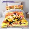Frieza Pattern Bedding,Quilt Set Quilt Cover Pillowcase Home Birthday Gift (1 * Duvet Cover + 2 * Pillowcase, Without Core)