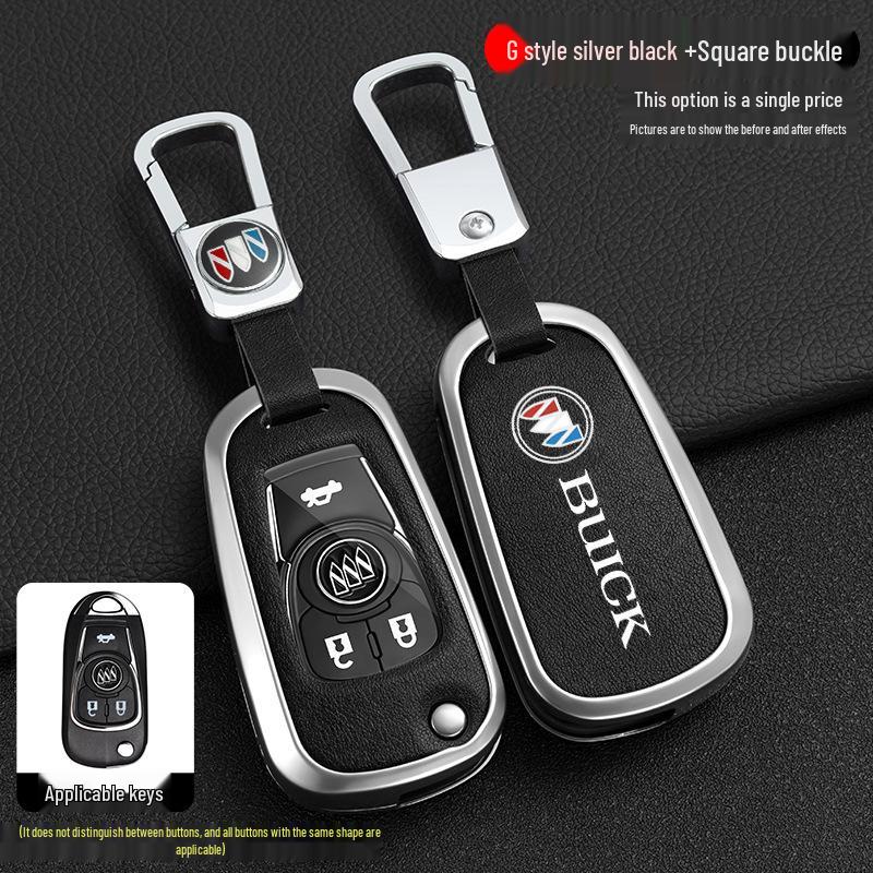 2022 Buick Enclave 652t Key Cover - Metal Protective Case
