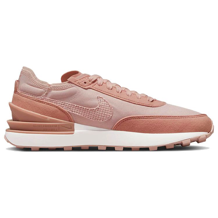 Nike Waffle One Gewebter Swoosh - Pink Oxford Damen Sneaker Rose-Whisper DM7604-600