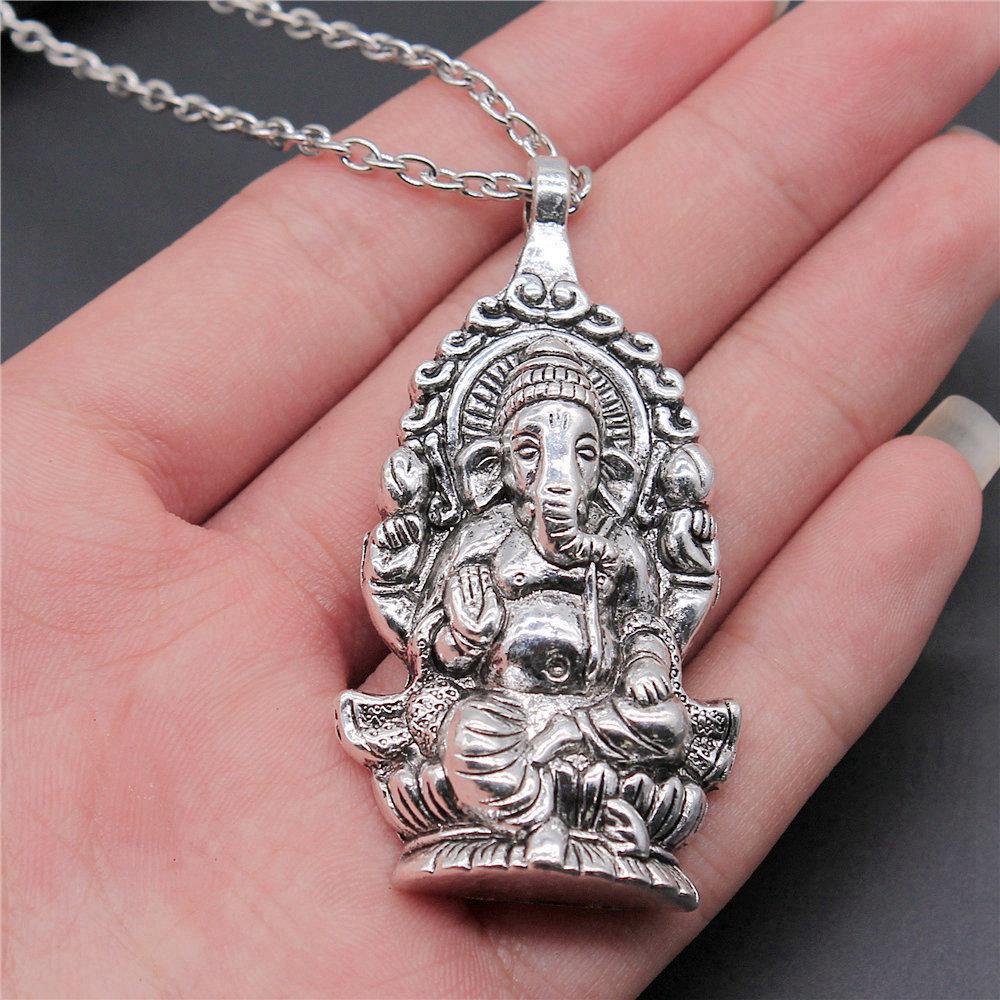 45cm Or 70cm Long Chain Necklace Elephant Kids' Jewelry Materials QN026