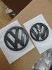 VW Polo Golf 4 5 Valve Stems Caps For VOLKSWAGEN VW 2Pcs Replace Car Front Radiator Grille Emblem 110mm + Rear Trunk Lid Badge 90mm Car Emblem Fo EP1
