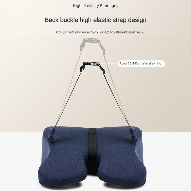 Orthopedic Chair Back Cushion Memory Foam Car Seat Office Sofa Waist Lumbar Side Support Pillow Spine Coccyx Protect