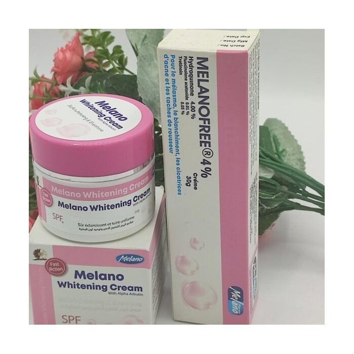 Mela No Free Creme Concentré, Demenageurs Des Taches Pour Un Teint Éclatant Et Uniforme