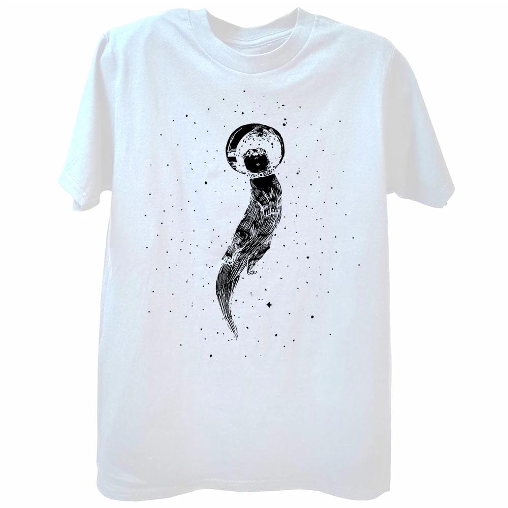 

Super Cool New Space Drift Pattern Street Style Shortsleeved Tshirt Cute Animal Birthday GiftWomen Clothing Fashion Y2K Top S