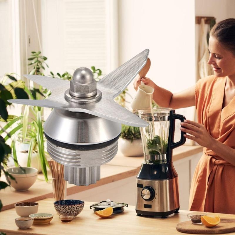 Wymienne Ostrza ze Stali Nierdzewnej do Blenderów 4-Ostrzowych Wysoka Wydajność Odporne na Korozję dla Gładkich Rezultatów