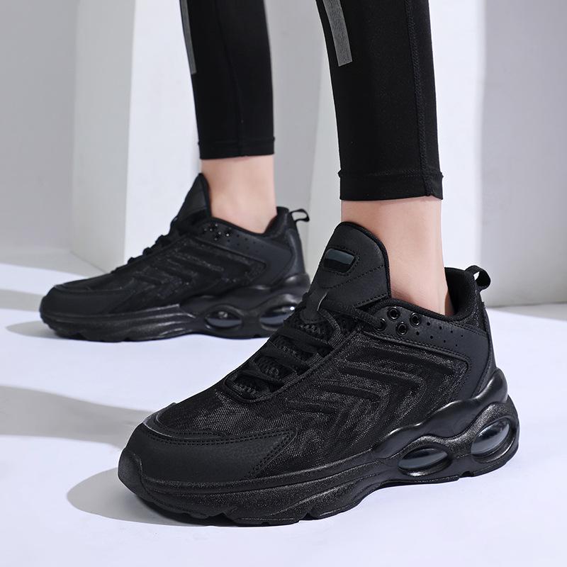 New versatile retro trend breathable shock absorption heightening fashion casual men's and women's sports shoes men's winter running shoes