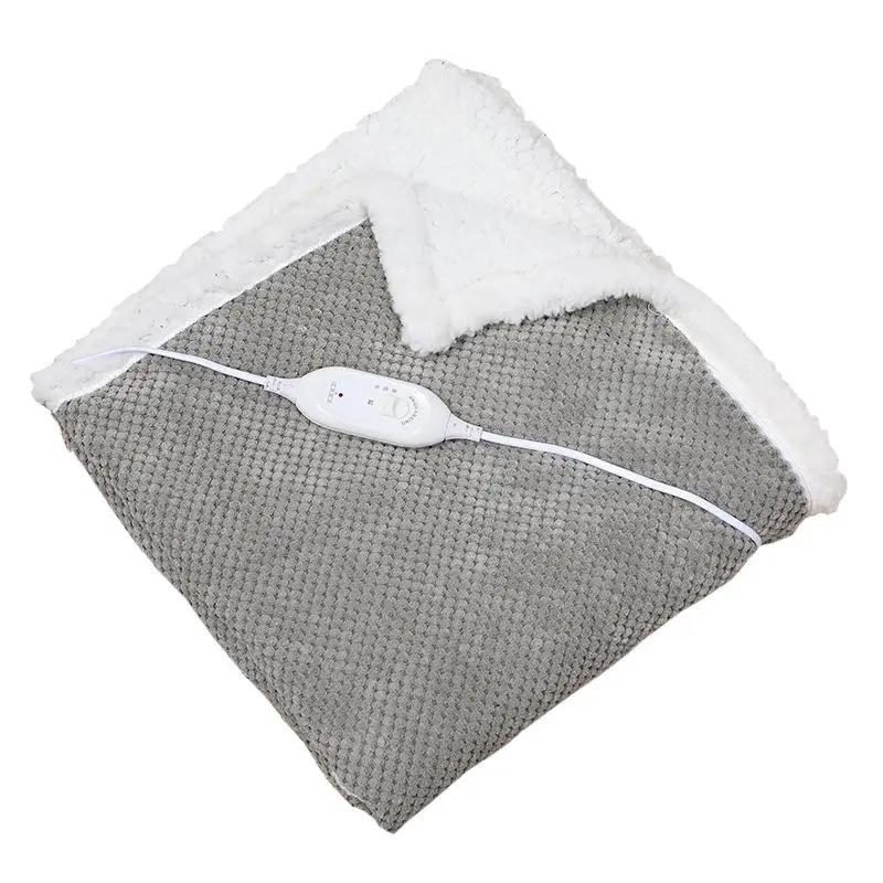 Knee Blanket Electric Heating Blanket Small Electric Heating Blanket Cover Blanket Warm Body Blanket Office Heating Blanket Winter Heating Supplies