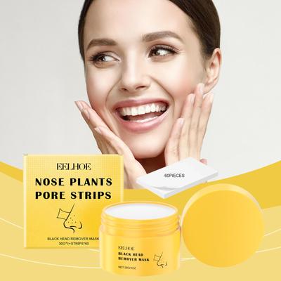 Blackhead Cleansing Nasal Strip Gentle Cleansing Facial T-Zone Pores Acne Moisturizing Skin Tear-Off Nasal Mask