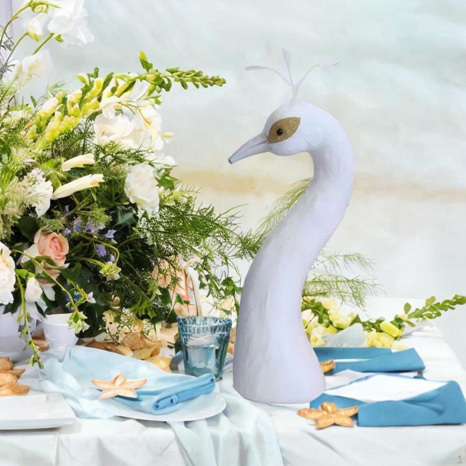 

Голова павлина для цветочных композиций, предмет домашнего декора, празднование