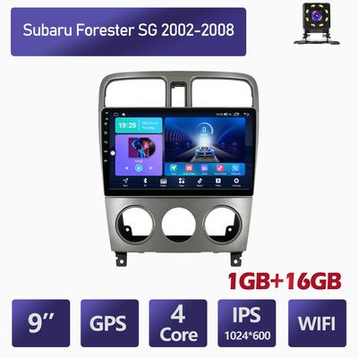 Autorádio pro Subaru Forester SG 2002-2008 Android Multimediální Přehrávač Videa GPS Navigace WIFI 1+16GB