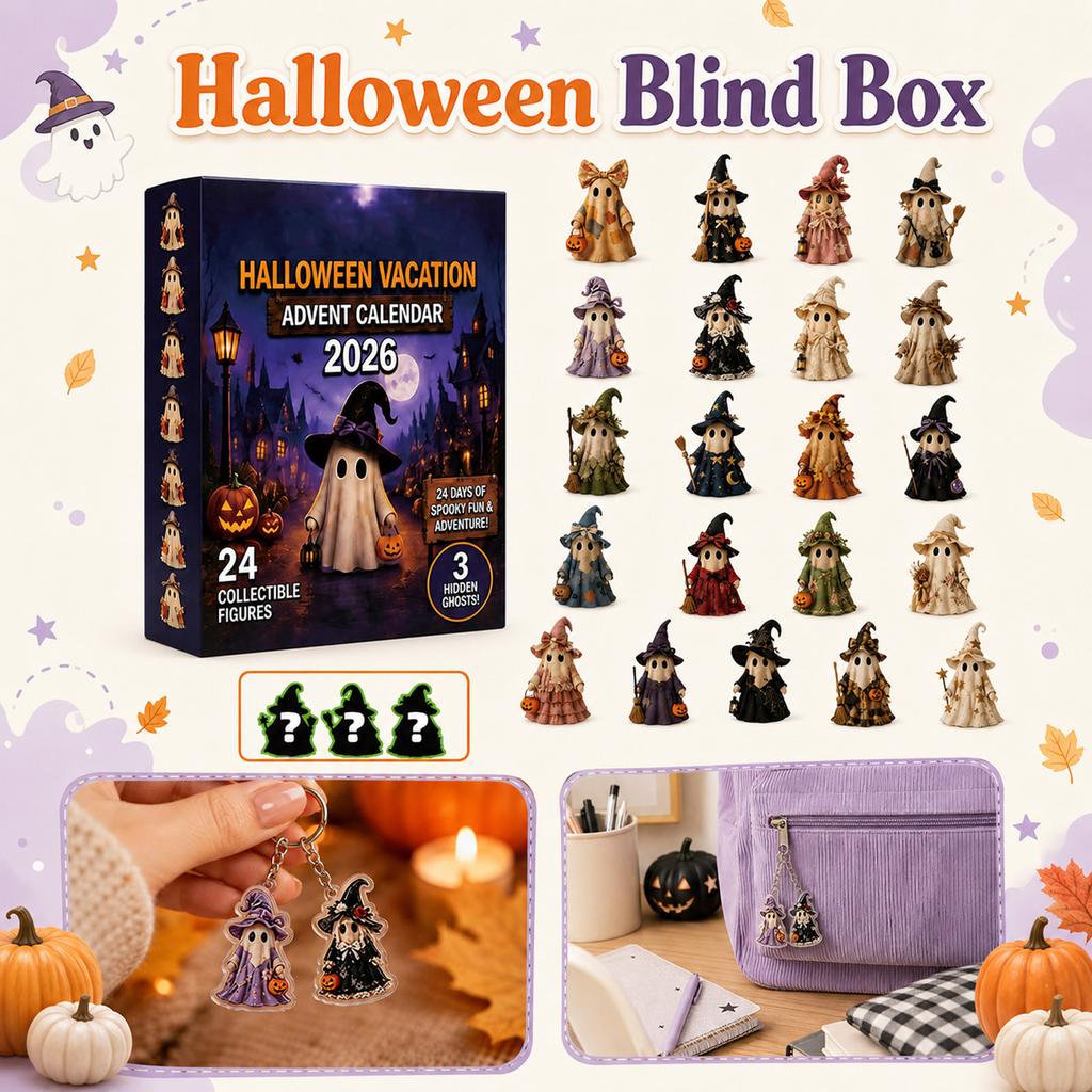 -Piece Acrylic Countdown with 3 Styles for Halloween