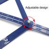 Corner Angle Finder Ruler Durable Construction Multi-Function Angle Measurement Miter Saw Bevel Gauge Protractor Tool