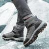 2024 Stivale da Neve Classico da Uomo Resistente all'Usura Scarpe da Trekking per Sport All'Aria Aperta Scarpe da Arrampicata Calzature Artiglio Antiscivolo Scarpa Uomo Sneakers
