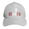 Im Broken OK Baseball Cap Snapback Cap Sun Hat For Children Trucker Hat Ball Cap Unisex Hats Womens