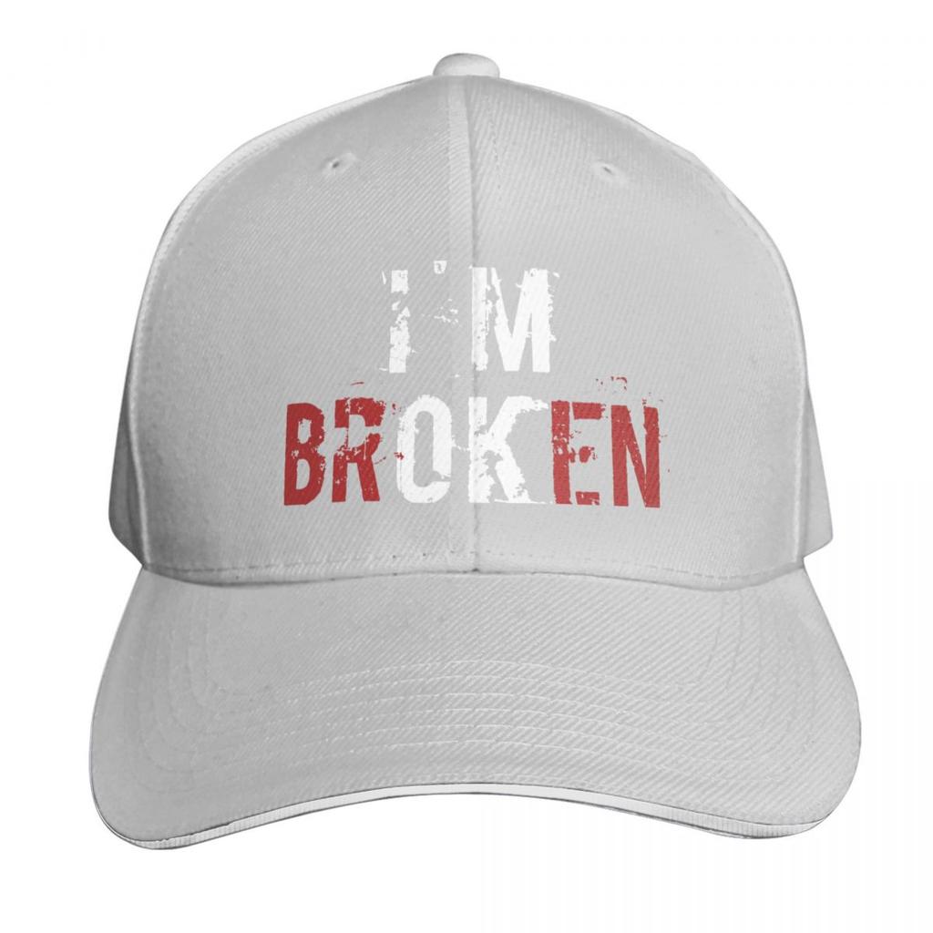 Im Broken OK Baseball Cap Snapback Cap Sun Hat For Children Trucker Hat Ball Cap Unisex Hats Womens