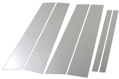 BRIGHTZ Stainless Steel Pillar Panels for Swift No Visor Required 4791 Ultra-Mirror (6-Piece Set) ZC/ZD (11, 21, 31, 71) - (PIL-SIL-197) - ZC71S,