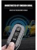 Xiaomi SU7 Ultra Second Gen Carbon Fiber Car Key Case with Card Holder & Buckle