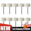 1-20PCS 3mm Shank Wool Polishing Abrasive Brush Grinding Buffing Wheel Hand Tools Mini Brush Polishing Kit 3mm Polishing Wheel