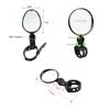 Bicycle Rearview Mirror 360 Degree Adjustable Rotatable Cycling Handlebar Rear View Mirrors for MTB Road Bike Safety Accessories