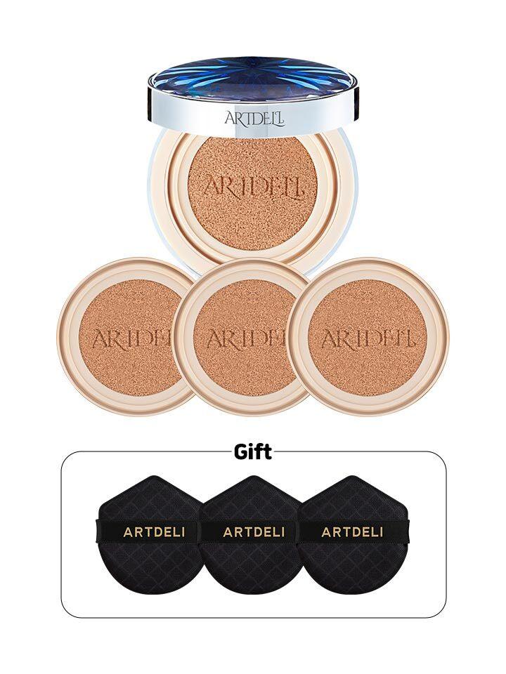 

Сезон 1 ARTDELI Absolue La Volume de Cushion основной продукт + 3 сменных блока (3 затяжки включены) Blue No. 21
