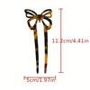 Butterfly Hair Stick, Fashionable and Casual Hair Stick, Women's Hair Clip, U-shaped Simple and Colorful Hair Accessory