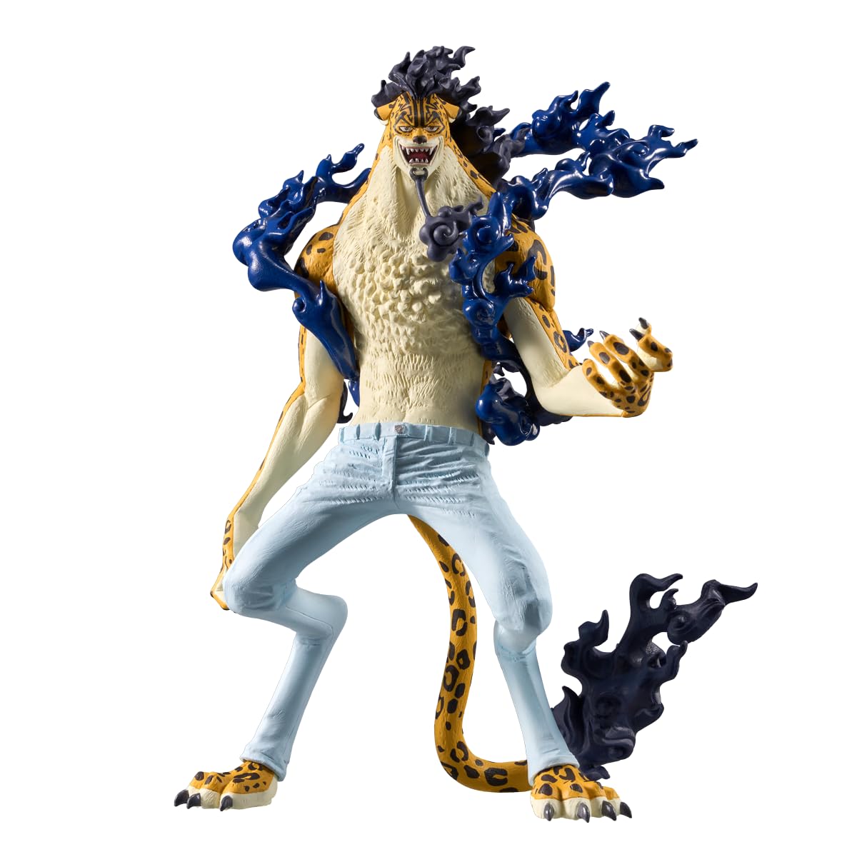 

Banpresto One Piece The Rob Lucci Bandai Spirits King of Artist Figure - - (Awakening ver.),