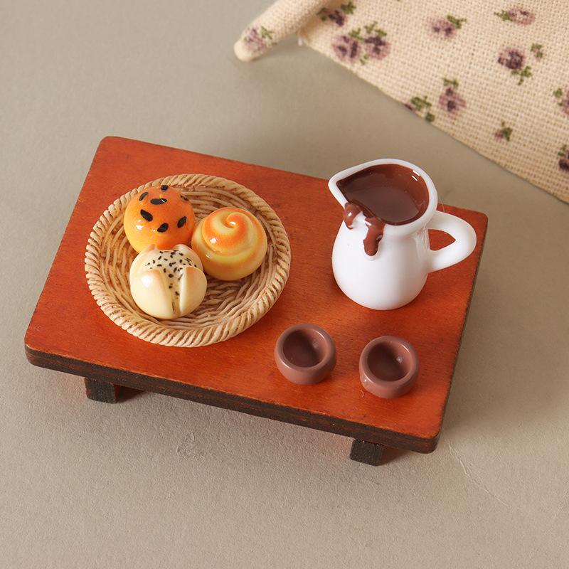 1:12 Scale Camping Tent Model Decoration Simulated Outdoor Tent Ornament Miniature Scene Accessories Doll Small Tent Toy
