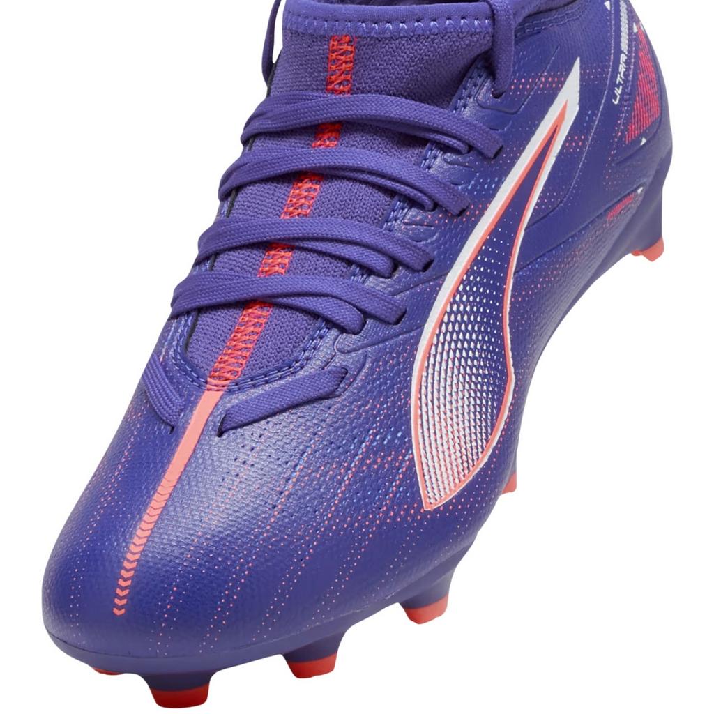 Puma ULTRA MATCH FG/AG JR Boys' Football Boots Purple 10809601 Size 38.5