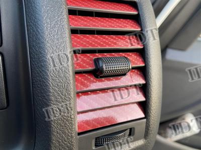 IDT 200 Serie Hiace Frontklimaanlagen-Lamellen Sitzaufkleber Individuelle Innenfolie Innenraum