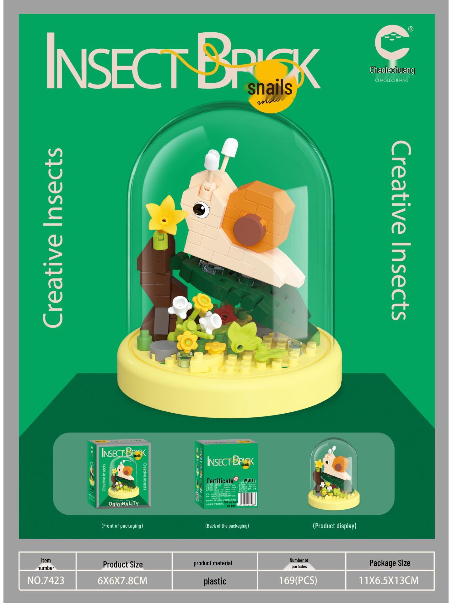 

Конструктор Животное Насекомое Совместимый с Лего - Детская Развивающая Игрушка Подарок (1 июня)