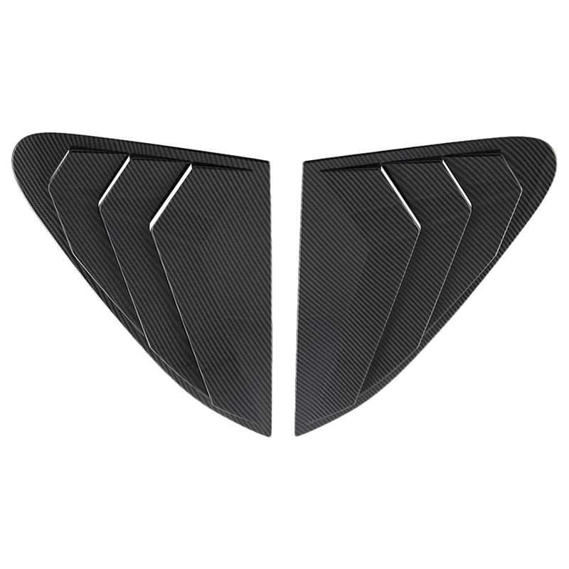 2pcs Rear Window Shutter Cover For Honda HRV HR-V - US Rear Window Louver Cover Car Window Accessories