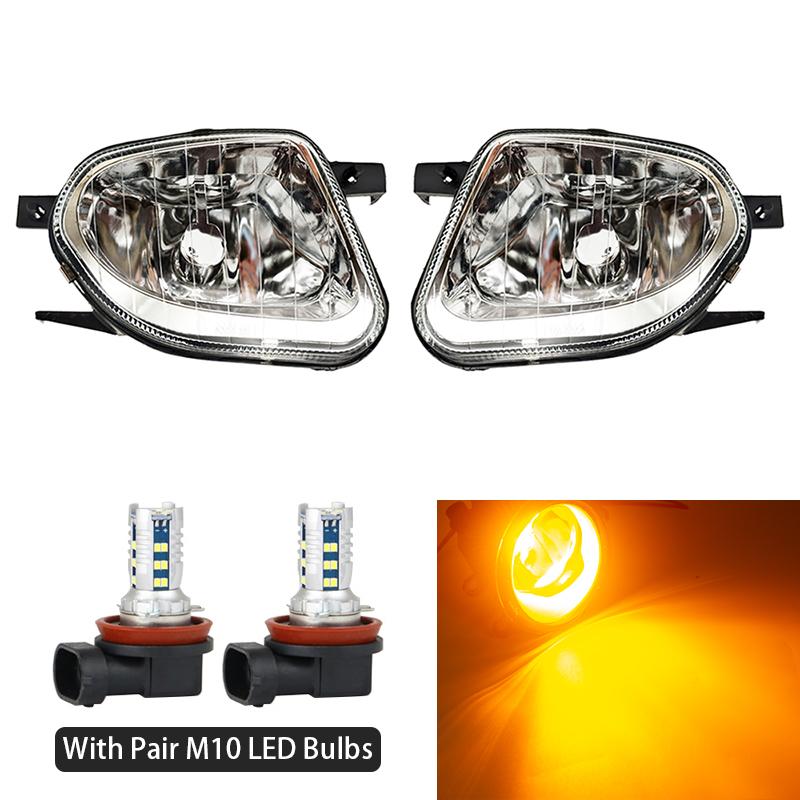 Fog Lamp For Mercedes Benz E Class W211 E320 E350 E500 2003 2004 2005 2006 Front Bumper Anti Fog Light A2118201156 A2118201256