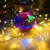 Colorful Copper Wire LED Star String Lights for Room and Wedding Decor