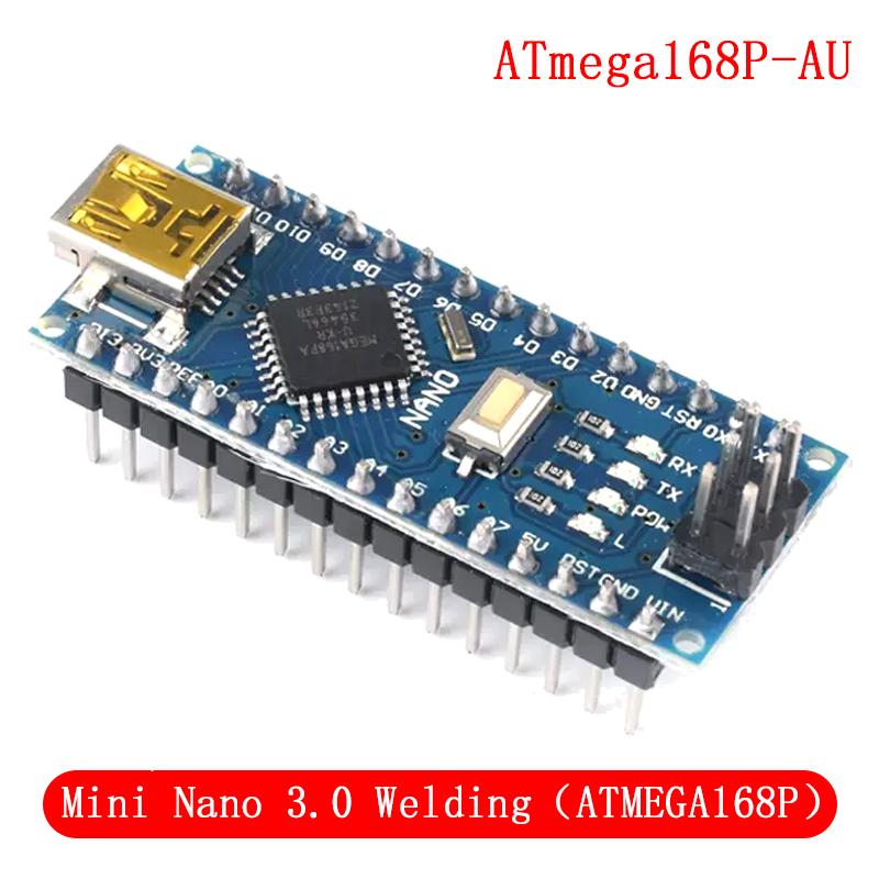 Mini / Typ-C / Micro USB Nano 3.0 Mit dem bootloader-kompatiblen Nano-Controller für Arduino CH340 USB-Treiber 16 MHz ATMEGA328P