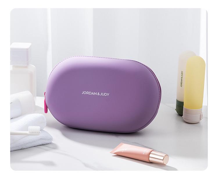 Waterproof Silicone Travel Toiletry and Makeup Bag for Men