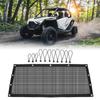 UTV Window Net Rear Window Mesh Net for PRO XP 4 Ventilated Windshield Shade Easy Installation Soft Mesh Net