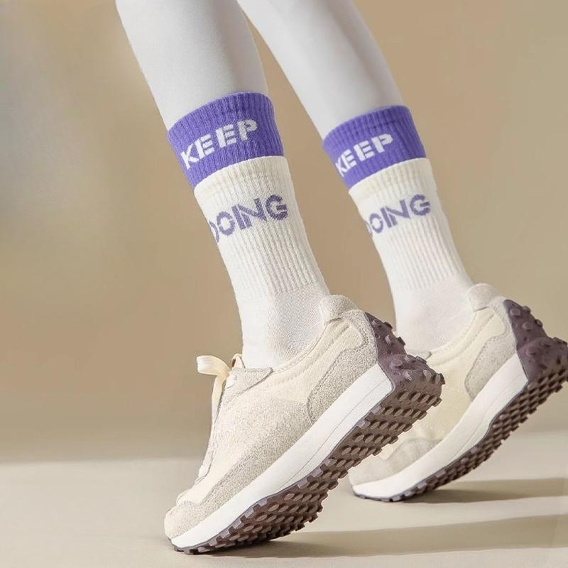 Yoga Socks, Women's Anti-slip Socks, Women's Mid-calf Pilates Socks, Indoor Sports Floor Socks, Summer Women's Long Stockings