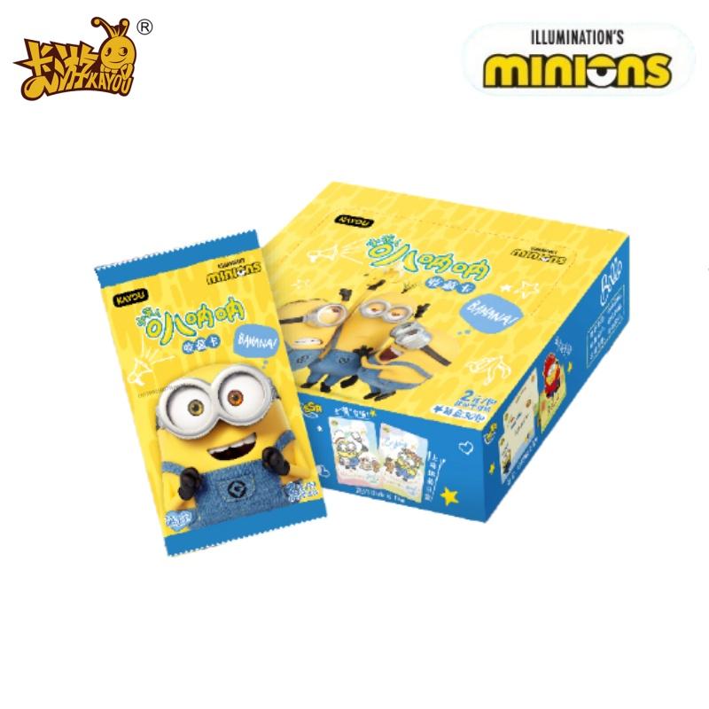 New Genuine Minions Series Banana Series Card Cute Master Pack Phase 2 Card Anime Collection Card Peripheral Toy Gifts