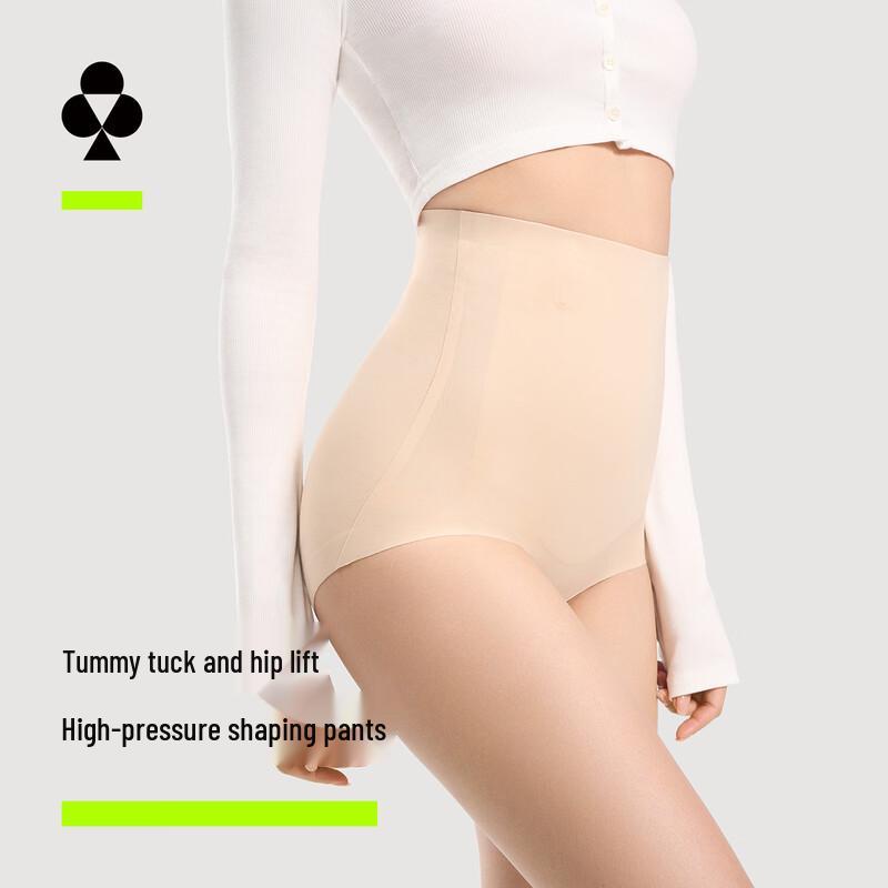 Women s High-Waist Tummy Control Shaping Briefs L