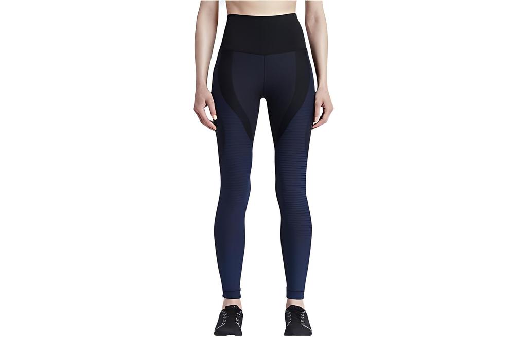 Nike Sports Pants Women's Blue Black Moderate 810966-010