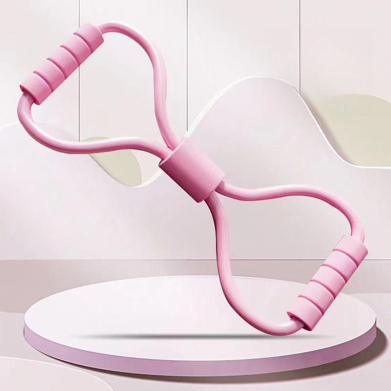 Figure-eight Resistance Band Is A Fitness Stretching and Elastic Back Equipment.shoulder-opening  Back-beautifying Yoga Wonder