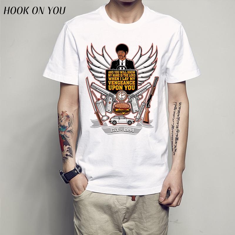 

КВЕНТИН КИНО фильм «Криминальное чтиво» футболка топ мужская футболка дизайн высокого качества цифровой XXL белый