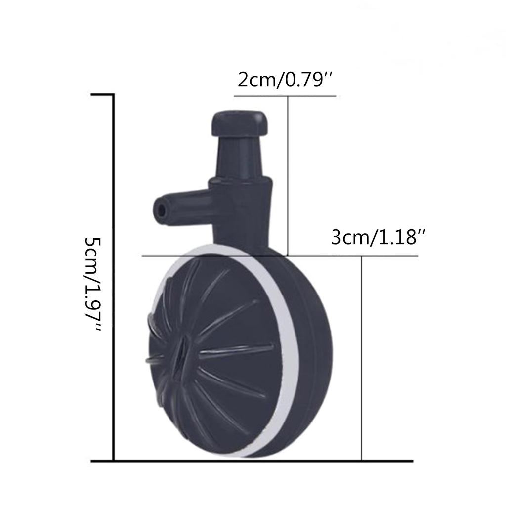 Air Stone Disc for Nano Bubble Diffuser Fish for Tank Bubbler with Strong Suction Cup for Hydroponics Aquarium Fish for